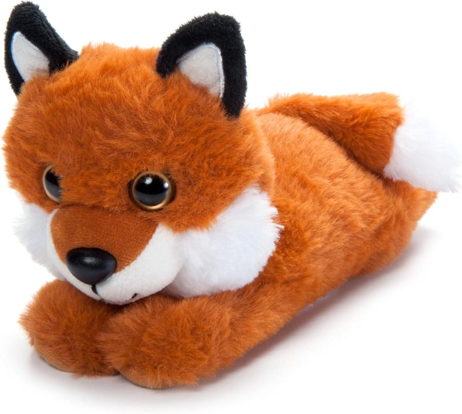 The Petting Zoo Fox Stuffed Animal Plushie Slap Bracelet, Gifts for Kids, Slapstix Wildlife Animals, Fox Plush Toy