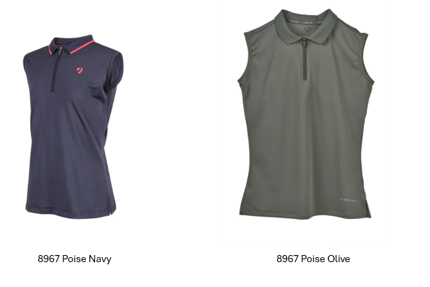Shires 8967 Kids Sleeveless Tech Polo