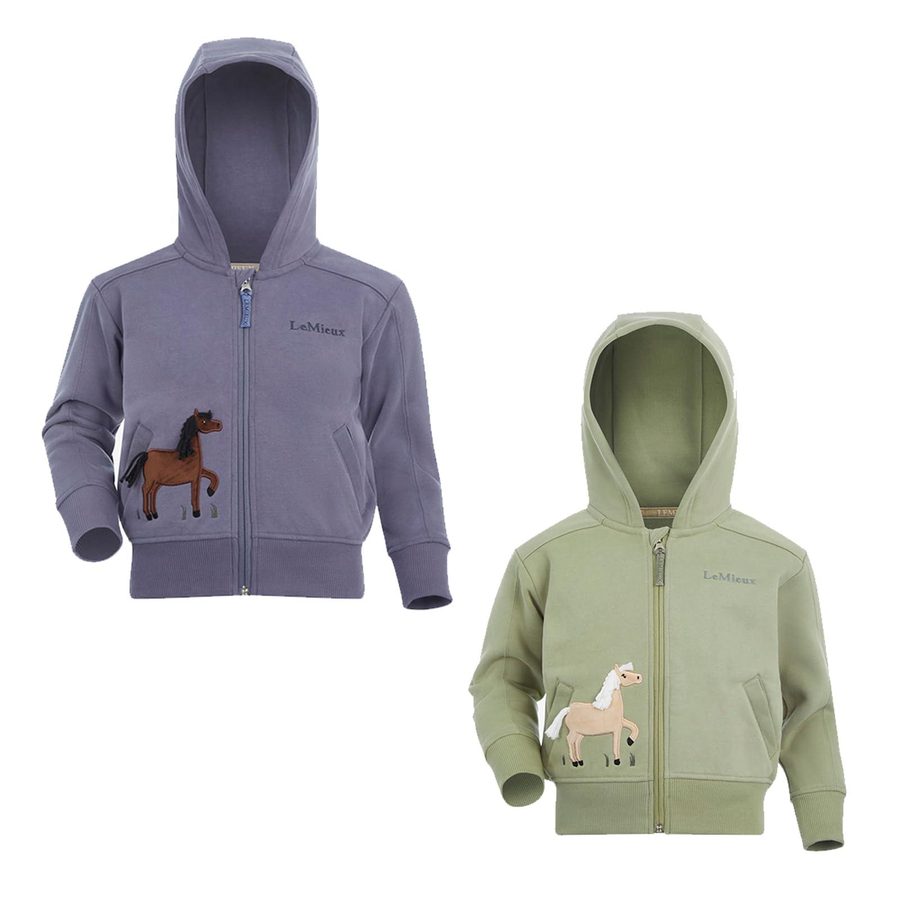 LeMieux Mini Charlie Childrens Zip Through Hoodie IT041