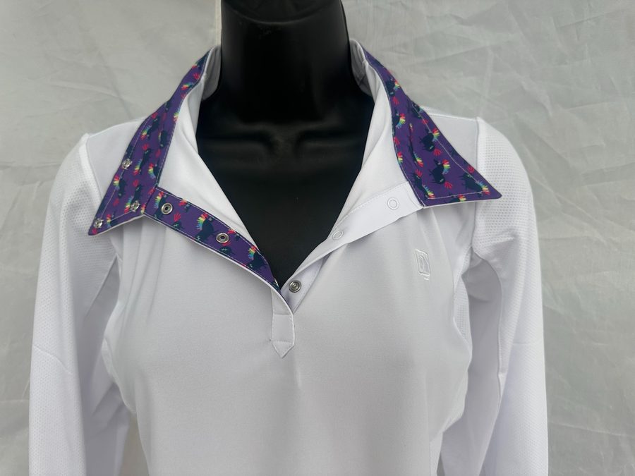 ERS Romfh Child Sarah LS Show Shirt 469856 — photo 4