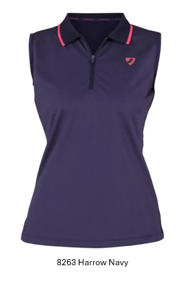 Shires 8263 - Aubrion Harrow Maids Sleeveless Polo Shirt