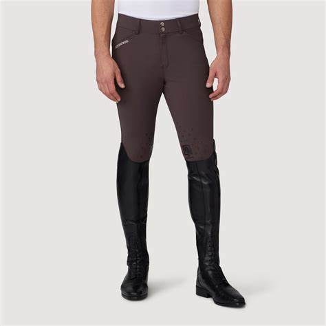 ERS Romfh Umber Mens Argento Knee Gripi Breeches 475244